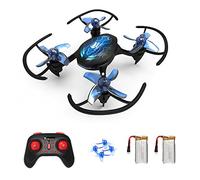 Tiny Hawk Mini Drone for Kids and Beginners, RC Quadcopter with Altitude Hold, Headless Mode, 3D Flip, 3 Speed Modes and 2 Batteries, Gift Toys for Boys and Girls