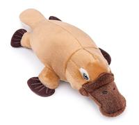 Tiny Heart 14Inch Simulated Platypus Plush Toy, Realistic Soft Plush Stuffed Platypus Animal Toys, Cute Wild Animal Collection Suitable For Home Decoration, Children'S Play Game Companion - Brown