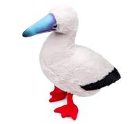 Tiny Heart 16inch Simulated Booby Plush Toy, Realistic Soft Plush Stuffed Red-footed booby Animal Toys, Bird Animal Collection Suitable For Home Decoration, Children'S Play Game Companion