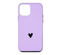 Tiny Heart Hand Drawn Graphic - Lilac Case for iPhone 12 mini