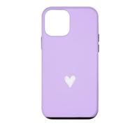 Tiny Heart Hand Drawn Graphic - Lilac Case for iPhone 12 mini
