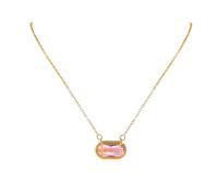 Tiny Heart Letter Pendant Jewelry Initial Pendant Synthetic Stone Necklace Day Valentines Anniversary Birthday Gifts For Women Mom Wife Girlfriend Popular Necklaces for Teens (One Size)