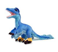Tiny Heart Microraptor Dinosaur Stuffed Animal Realistic Dinosaur Plush Toy Lovely Cute Soft Gifts Dinosaur for Kids Boys and Girls Bedtime Companion Plushie Collection Interactive Play blue 18”