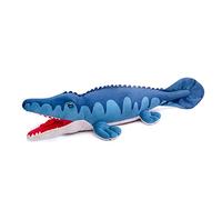 Tiny Heart Mosasaurus Dinosaur Plush Toy - Realistic Stuffed Toy, Cute and Soft Gift for Children, Boys and Girls - Blue, 18 Inches