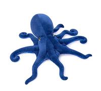 Tiny Heart octopus Plush Stuffed Animal 85cm/33” Realistic octopus Plush Toy Lovely Sea Animal Cute Soft Gifts octopus for Kids Bedtime Companion Plushie Collection Interactive Play Blue