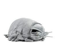 Tiny Heart Plush Toys Giant Isopod Soft Stuffed Animal Toy Realistic Bathynomus giganteus Simulation for Kids Sea Life Lovers Marine Biology Ocean Grey 12''