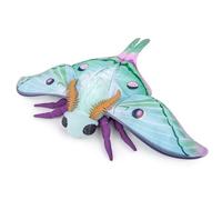 Tiny Heart Simulation Luna Moth Plush Toy,Simulation Cute Luna Moth Plush Toy Series,Realistic Stuffed Animal Soft Pastoral Style Luna Moth Home Decor Toys Suitable for Boys and Girls 10.62’