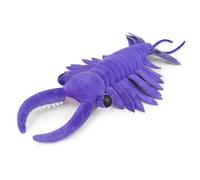 Tiny Heart Simulation of Purple Anomalocaris Plush Toys, Cambrian Ancient Plush Series Anomalocaris Shrimp Animal Toys, Suitable for Home Decoration, Animal Dress Up Party 21in/53cm