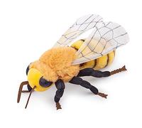 Tiny Heart Stuffed Animal 38cm/16” Realistic Plush Toy Lovely Animal Insect Cute and Soft Gifts for Kids Boys and Girls Bedtime Companion Plushie Collection Interactive Play Yellow Bee