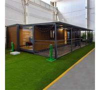 Tiny Home with 1-3 Bedrooms - Portable Luxury Prefab House with Kitchen & Bathroom - Foldable Modular Living Cabin