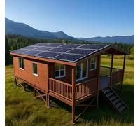 Tiny Homes for Sale Prefab, 20ft 40ft Expandable Prefab Modular Container Houses Mobile Flat Pack Tiny Houses to Live in for Adults with Bedroom, Kitchen, Bathroom, Steel Prefabricated Office/Villa