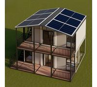 Tiny Homes for Sale Prefab, Mobile Granny Flat Portable Prefabricated Expandable Container Houses Fully Equipped Bedroom, Kitchen, Bathroom Modular Tiny Houses to Live in for Adults with Solar Power