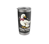 Tiny Honk On The Way Cute Goose Baby Reveal Stainless Steel Insulated Tumbler