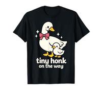 Tiny Honk On The Way Cute Goose Baby Reveal T-Shirt