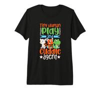 Tiny Human Play and Cuddle Agent - Babysitter Premium T-Shirt