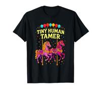 Tiny Human Tamer - Circus Clown Performer Art T-Shirt