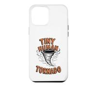 Tiny Human Tornado Parent Life Funny Toddler Kid Boy Case for iPhone 12 Pro Max