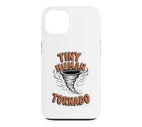Tiny Human Tornado Parent Life Funny Toddler Kid Boy Case for iPhone 13
