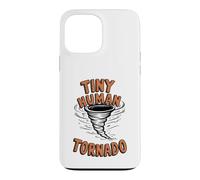 Tiny Human Tornado Parent Life Funny Toddler Kid Boy Case for iPhone 13 Pro Max