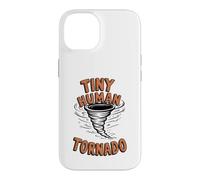 Tiny Human Tornado Parent Life Funny Toddler Kid Boy Case for iPhone 14