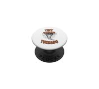 Tiny Human Tornado Parent Life Funny Toddler Kid Boy PopSockets Adhesive PopGrip