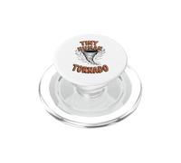 Tiny Human Tornado Parent Life Funny Toddler Kid Boy PopSockets PopGrip for MagSafe
