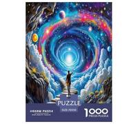 Tiny Humans 1000 Piece Universe Jigsaw Puzzle for Adults And Kids Family Educational Games 1000 Pieces Fun, Challenging & Brainteasing Adults Challenge High Difficulty 70x50cm/1000pcs