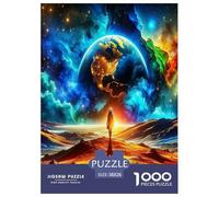 Tiny Humans 1000 Piece Universe Jigsaw Puzzles for Adults And Kids Family Educational Games 1000 Pieces Stress Reliever for Women, Gifts for Men 38x26cm/1000pcs