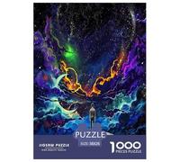 Tiny Humans 1000 Piece Universe Jigsaws Puzzles for Adults And Kids Family Educational Games 1000 Pieces Beautiful Decoration Birthday Gifts 38x26cm/1000pcs