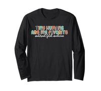 Tiny Humans are My Favorite MFM Maternal Fetal Medicine Long Sleeve T-Shirt