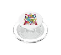 Tiny Humans Big Hearts Teacher Design PopSockets PopGrip for MagSafe