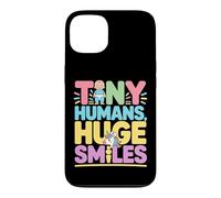 Tiny Humans, Huge Smiles - Cute Baby Unicorn Design Case for iPhone 13