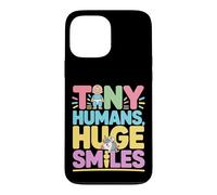 Tiny Humans, Huge Smiles - Cute Baby Unicorn Design Case for iPhone 13 Pro Max