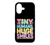 Tiny Humans, Huge Smiles - Cute Baby Unicorn Design Case for iPhone 17