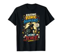 Tiny Humans No Caffeine Love Funny Parent Graphic T-Shirt