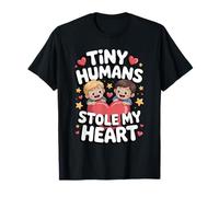 Tiny Humans Stole My Heart Adorable Kids T-Shirt