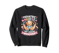 Tiny Humans Whisperer RN Pediatric Nurse Sweatshirt