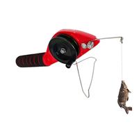 Tiny Ice Fishing Rod and Reel - Pocket Sized Fishing Combo, Telescopic Ice Pole | Winter Ice Fishing Gear, Travel Pocket Rod for Saltwater Fresh Water Portable Ice Fishing Rod Easy to Carry