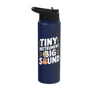 Tiny Instrument Big Sound - Ukulele Stainless Steel Insulated Water Bottle