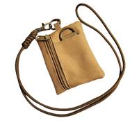 Tiny Keychain Addition Bag Impermeable University Substance Multiple Storage Compartments Secure Clip for Adventure Gear Permanent Polyamide Coin Bag