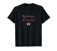 Tiny Kicks Valentine Baby On The Way T-Shirt