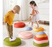 Tiny Land Stepping Stones for Kids - 5pcs Non-Slip Balance, Age 2+