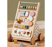 Tiny Land Wooden Baby Walker, Baby Push Walker, Montessori Walker Push Toy, Ajustable Speed Baby Walker for Boys and Girls, Baby Activity Center, Best Toys for Kids Development