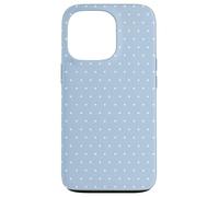 Tiny Light Blue Polka Dots Case for iPhone 13 Pro