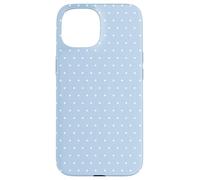 Tiny Light Blue Polka Dots Case for iPhone 15