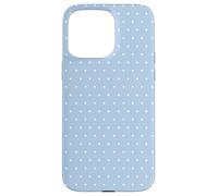 Tiny Light Blue Polka Dots Case for iPhone 15 Pro Max