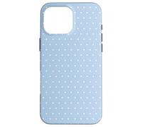 Tiny Light Blue Polka Dots Case for iPhone 16 Pro Max