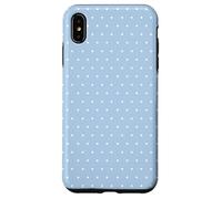 Tiny Light Blue Polka Dots Case for iPhone XS Max