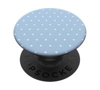 Tiny Light Blue Polka Dots PopSockets Adhesive PopGrip