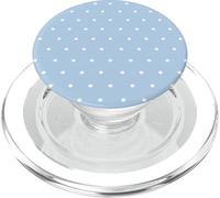 Tiny Light Blue Polka Dots PopSockets PopGrip for MagSafe